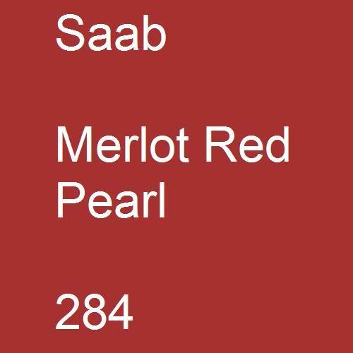 Saab, Merlot Red Pearl, 284.